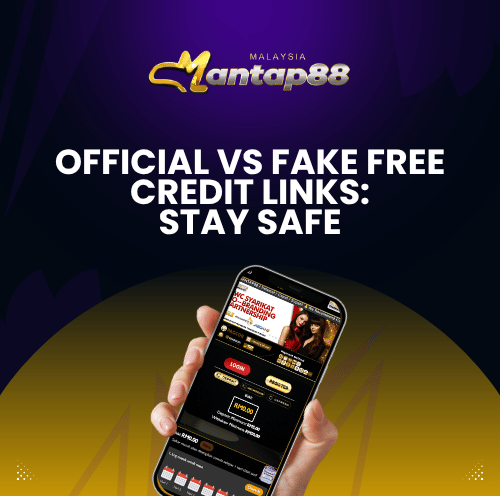 Official vs Fake Free Credit Links: Stay Safe - Mantap88